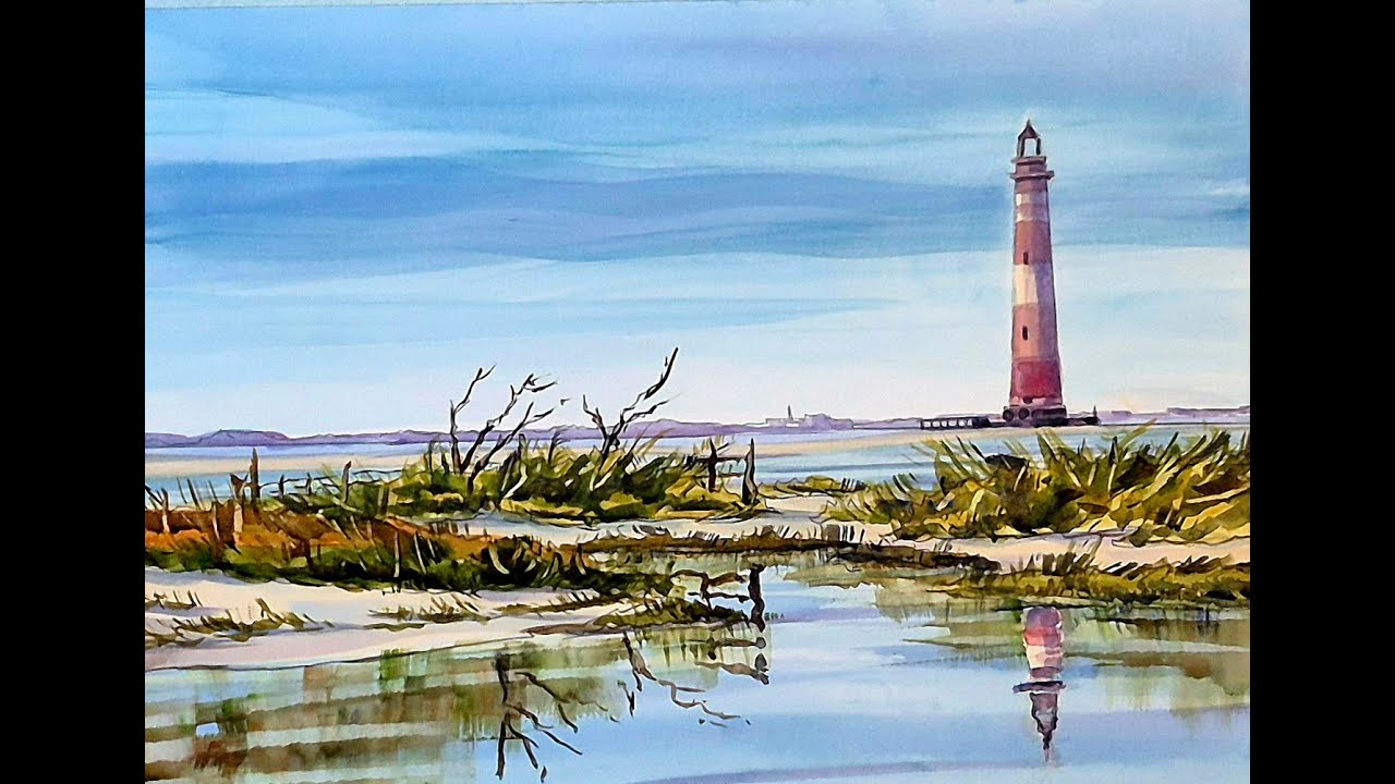 proyecto  acuarela - Juan Mieres 51 - Faro -  Morris Island