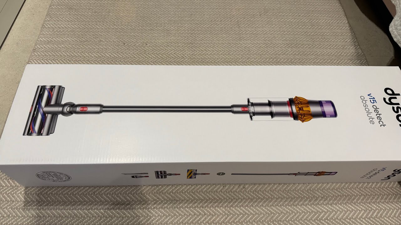 Dyson V15 Detect Absolute Cordless Vacuum | Unboxing Vlog