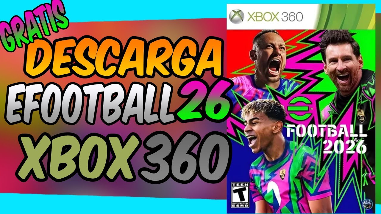  🔥 ¡eFootball 2026 en Xbox 360! 😱⚽ Nuevo MOD GRATUITO| RANRU