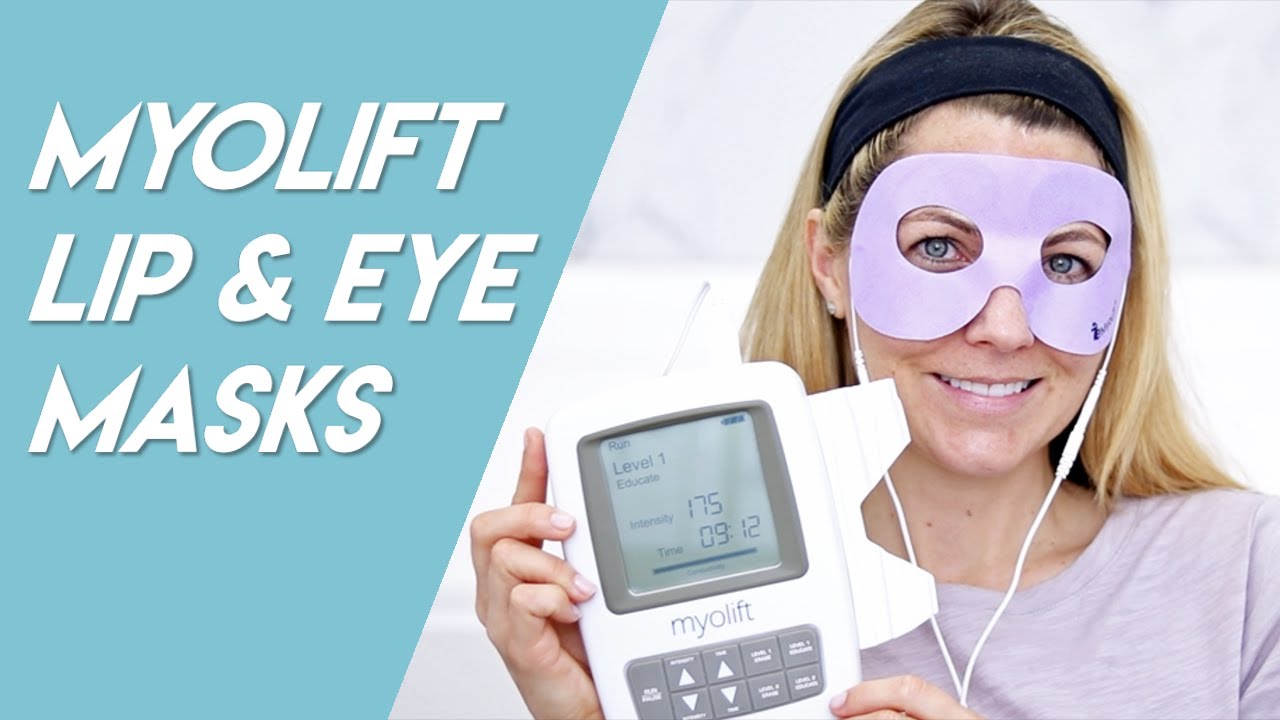 Myolift Mini Eye and Lip Mask Tutorial - Over 40