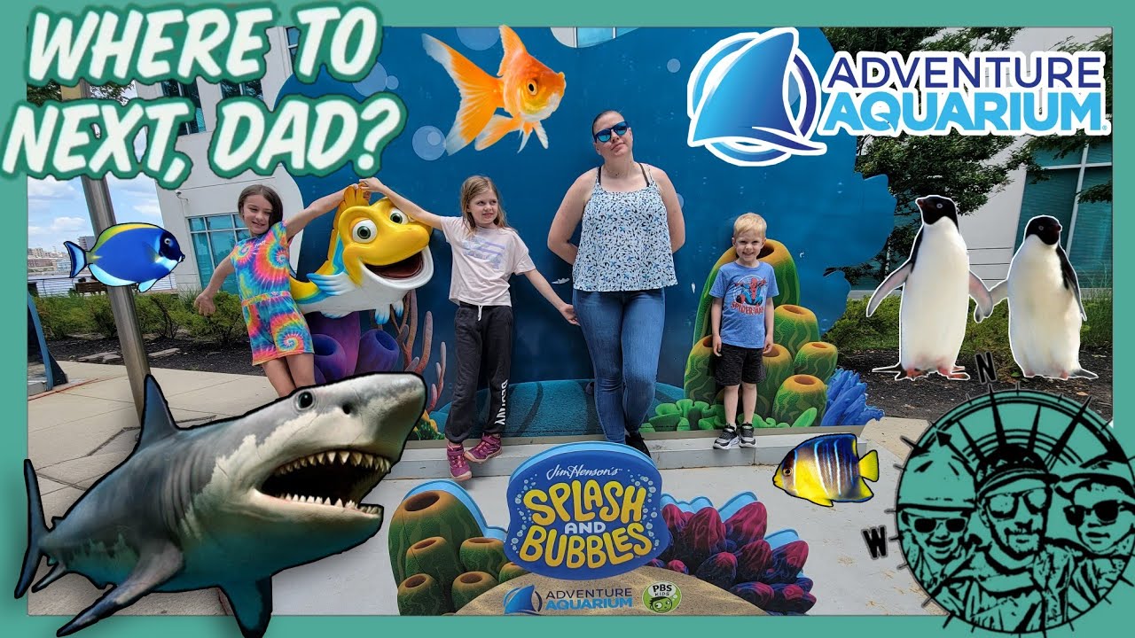 🧭 The Adventure Aquarium, formerly the New Jersey State Aquarium in Camden NJ