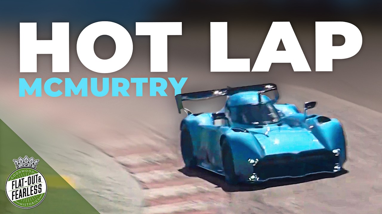 McMurtry Spéirling Pure борется с Laguna Seca и... штопором