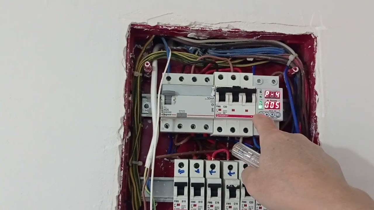 rcon marka voltaj ve akım koruma cihazı bağlaması nasıl yapılır