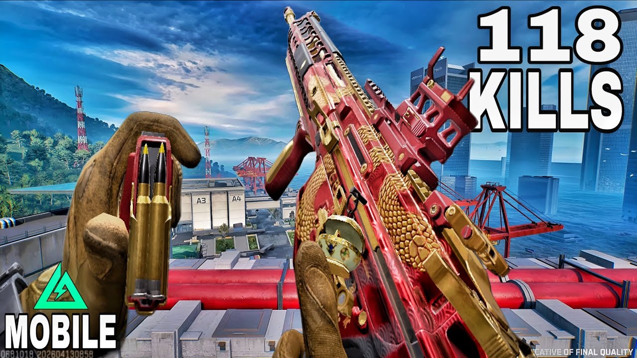 M7 BEST BUILD ZERO RECOIL 🔥🥶 118 KILLS DELTA FORCE MOBILE 
