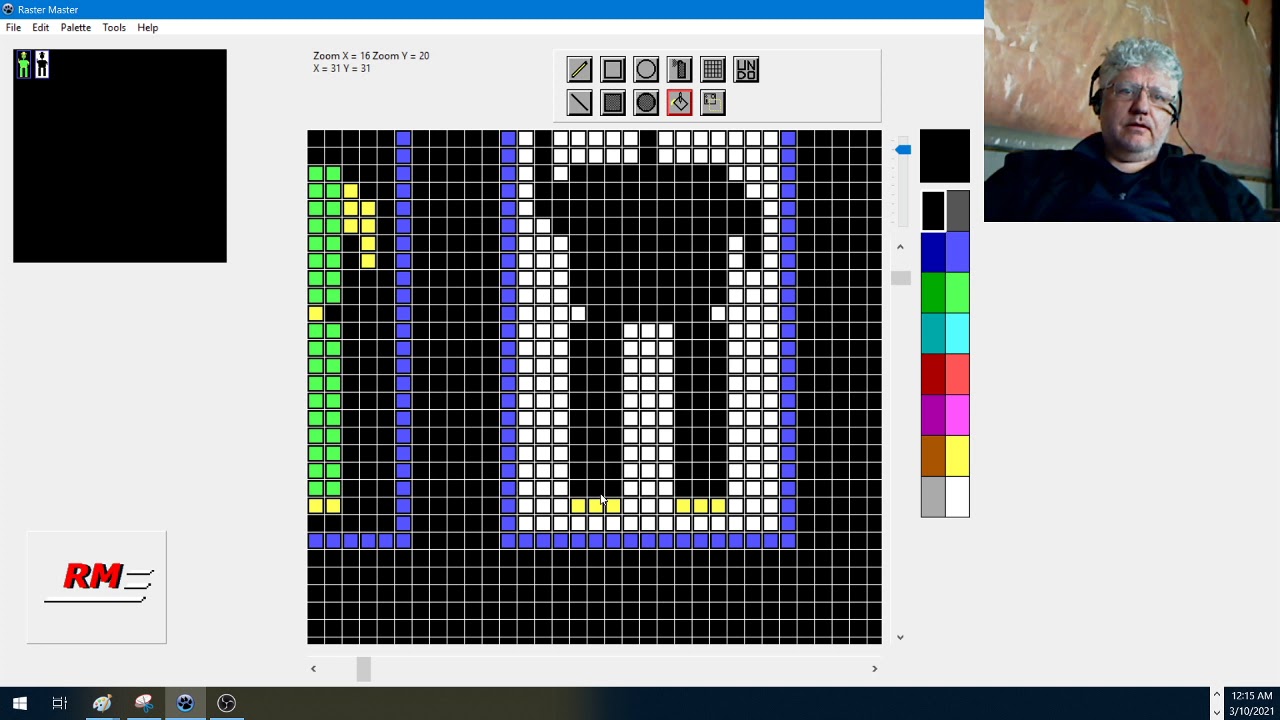 ✅ Transparent  PutImage in turbo pascal using mask technique - Day 15