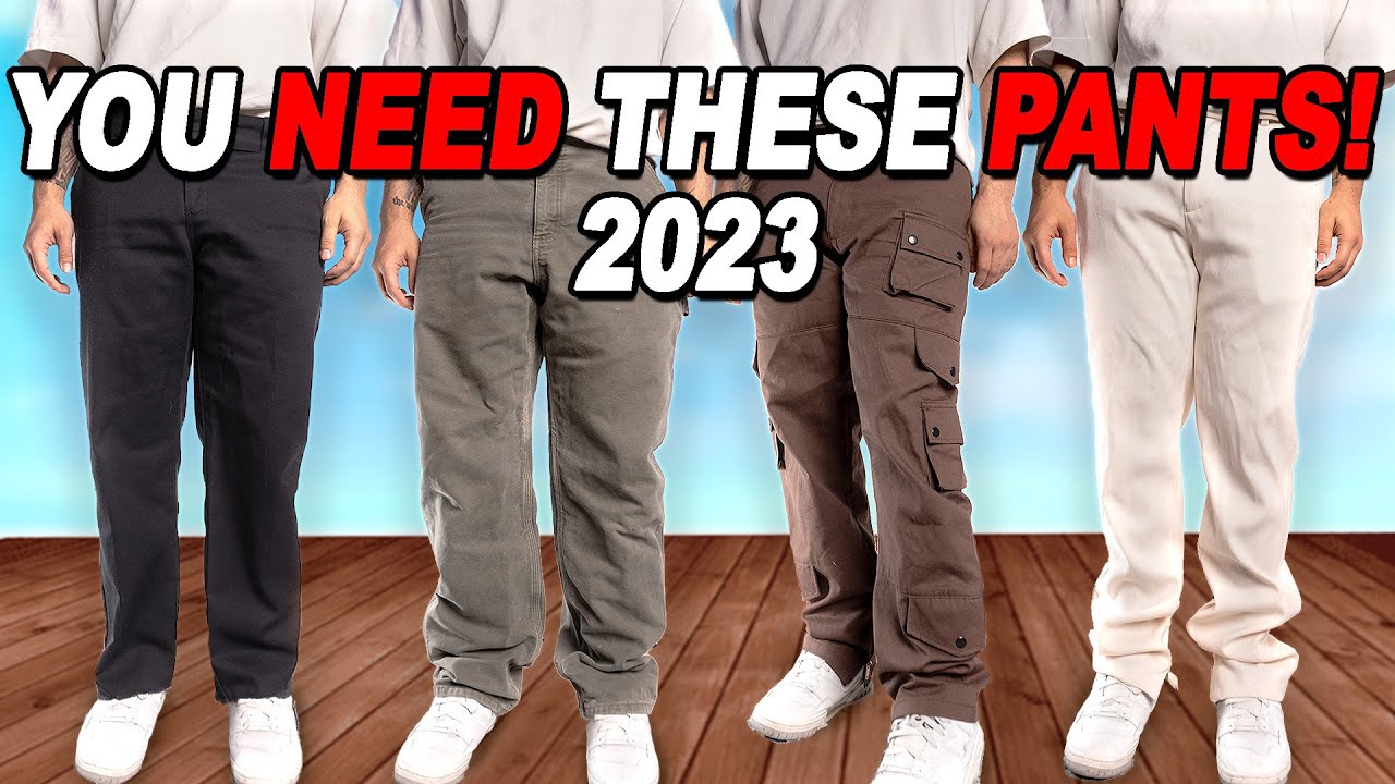 6 Pants EVERY Guy Needs in 2024! (Budget Essentials!)