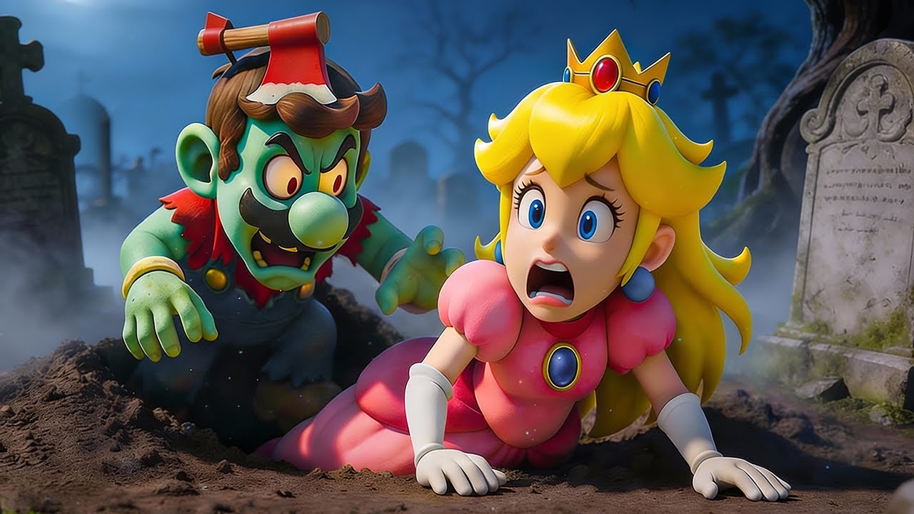 Zombie Mario… Bowser’s Dark Curse Becomes Reality 😨🧟‍♂️🍄 | Super Mario Odyssey Story