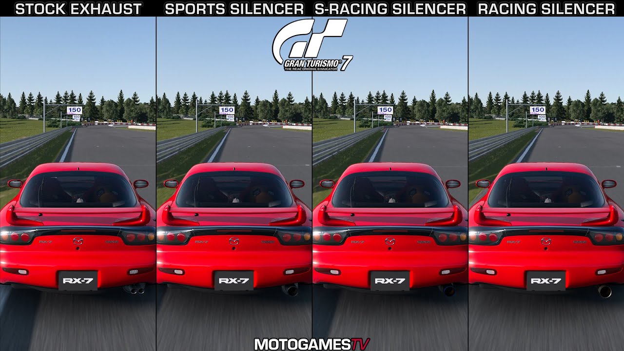 Gran Turismo 7 Mazda RX-7 Spirit R Type A (FD) '02 Exhaust Upgrades