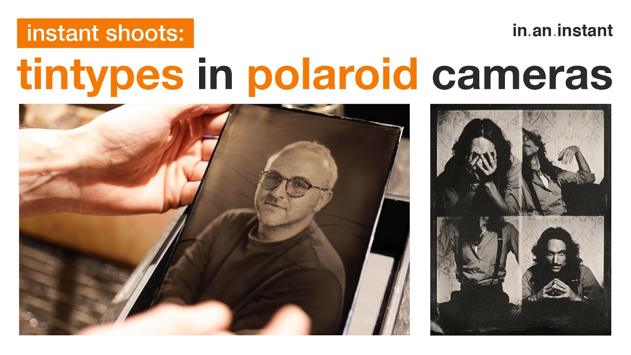 Making Tintypes with the Polaroid SX-70 and Passport cameras [Instant Shoots]