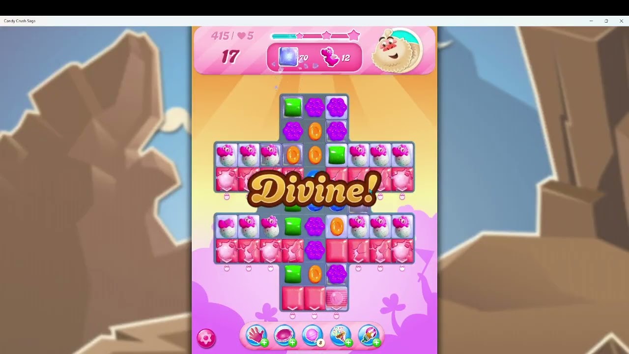 Candy Crush Saga Level 415 Completed | Audio Talkthrough | F2P Tips