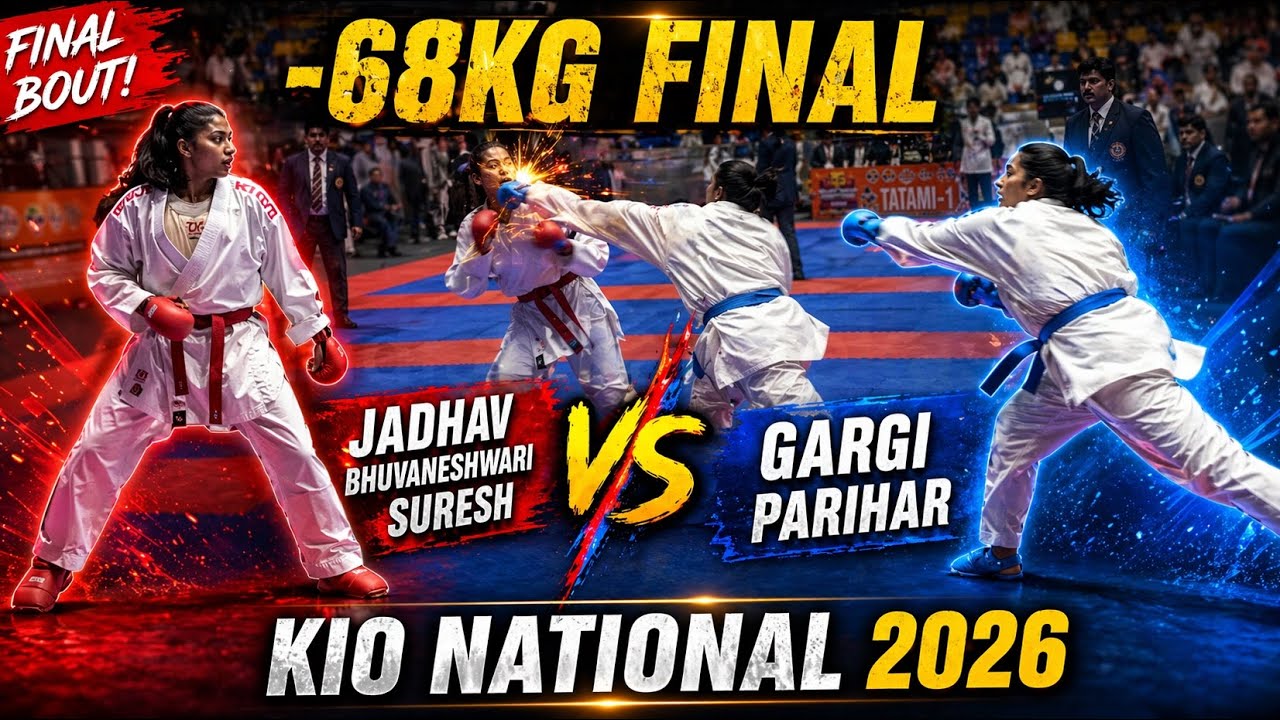 -68kg final : kio national 2025 : JADHAV BHUVANESHWARI SURESH Vs. GARGI PARIHAR
