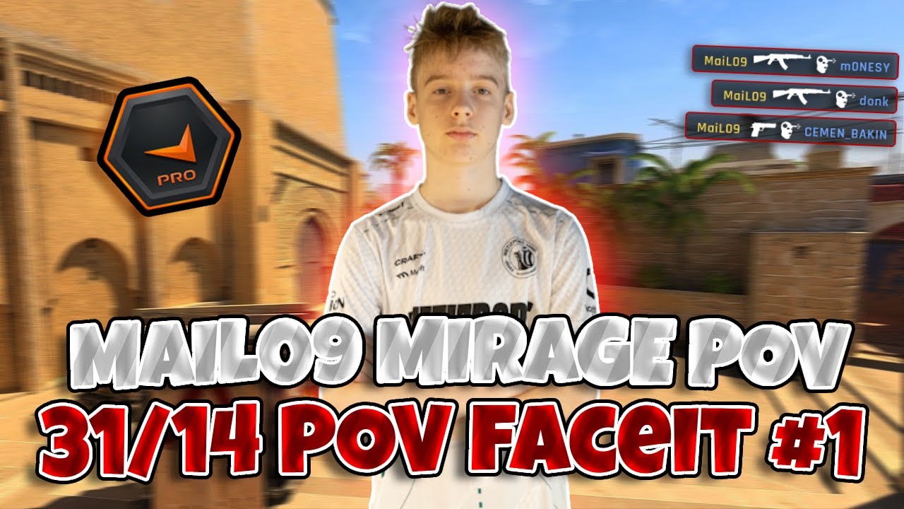 The NEW FACEIT MONSTER!!! CS2 POV MaiL09 (31/14) (mirage) | Sashi Pro League