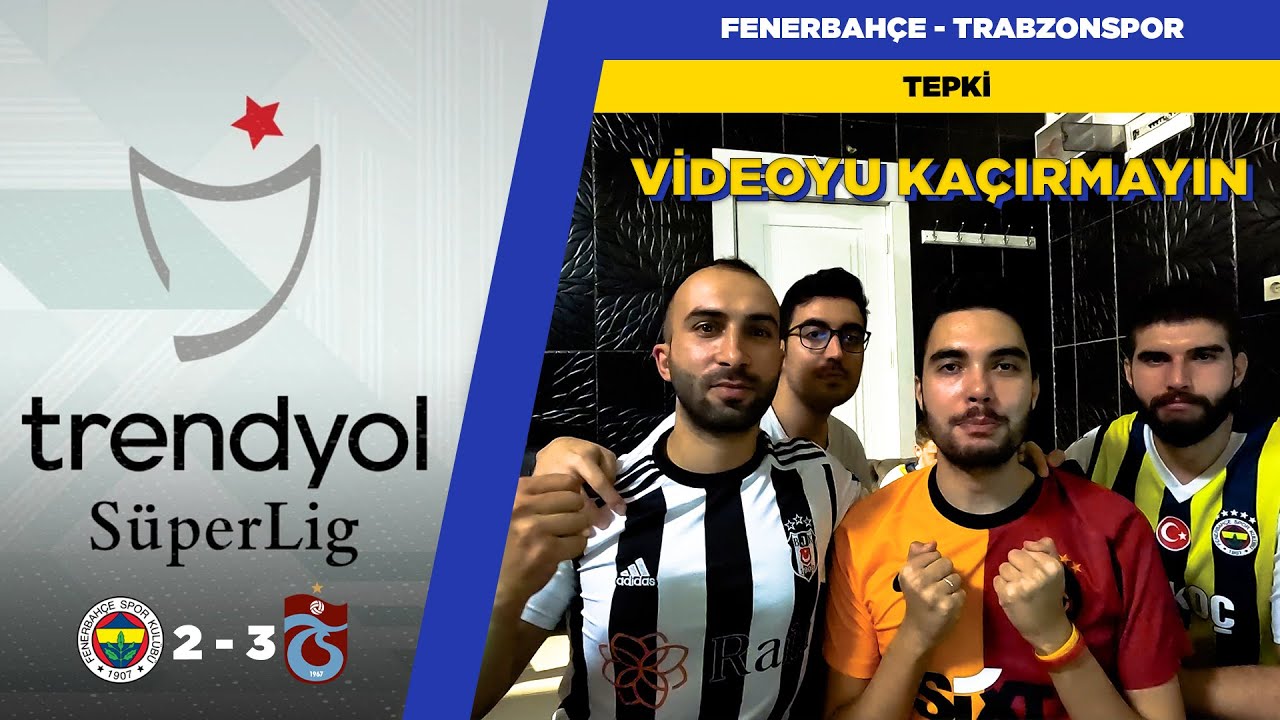 EFSANE MAÇ EFSANE VİDEO | REKORBAHÇE SONA ERDİ | FENERBAHÇE - TRABZONSPOR TEPKİ VİDEOSU #fenerbahçe