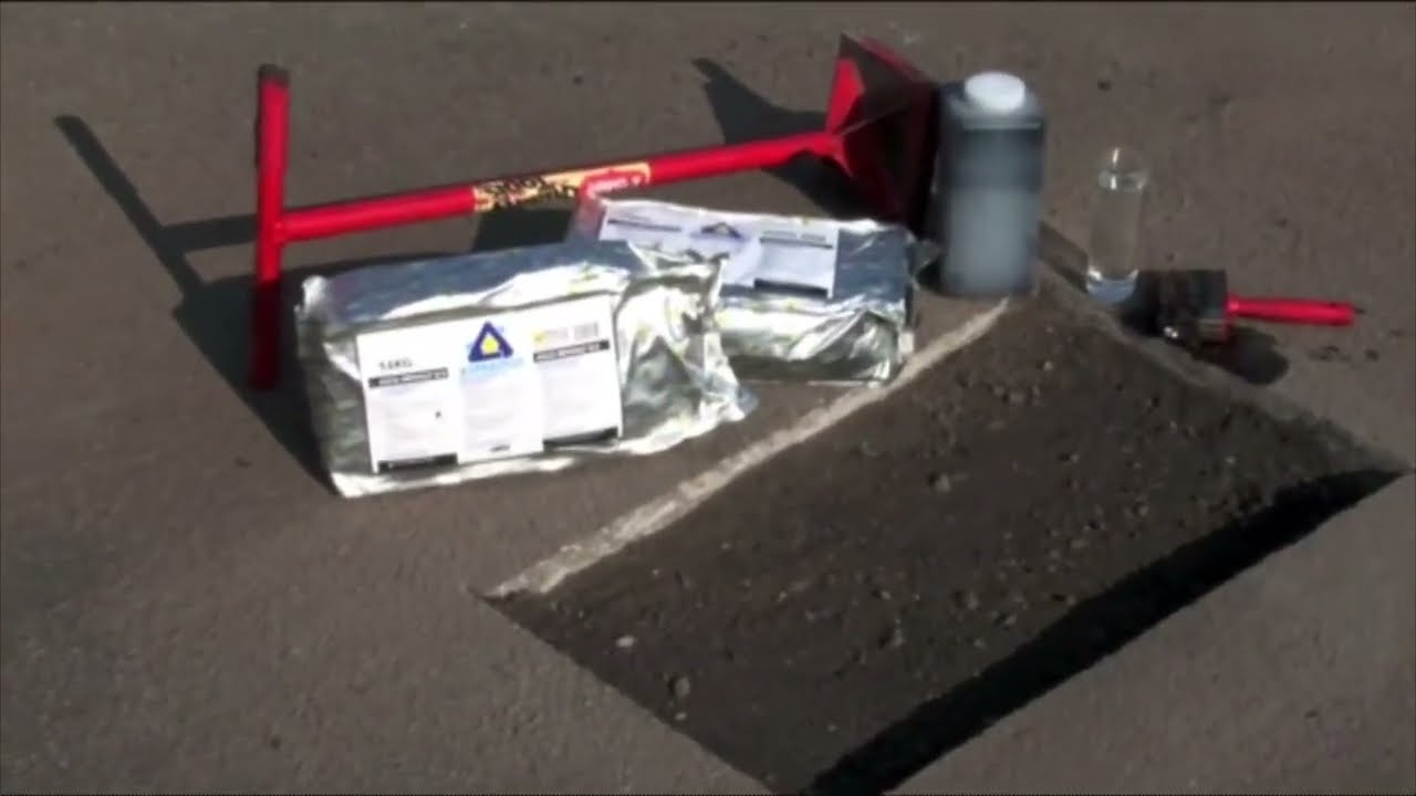 IKO rephalt 03 voor reparatie wegdek of parking