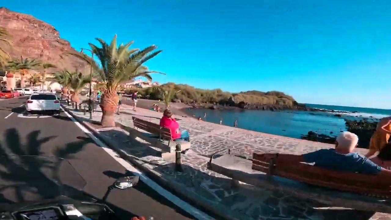 La Gomera valle Gran rey 🌴🌊☀️ Niño Reguhay