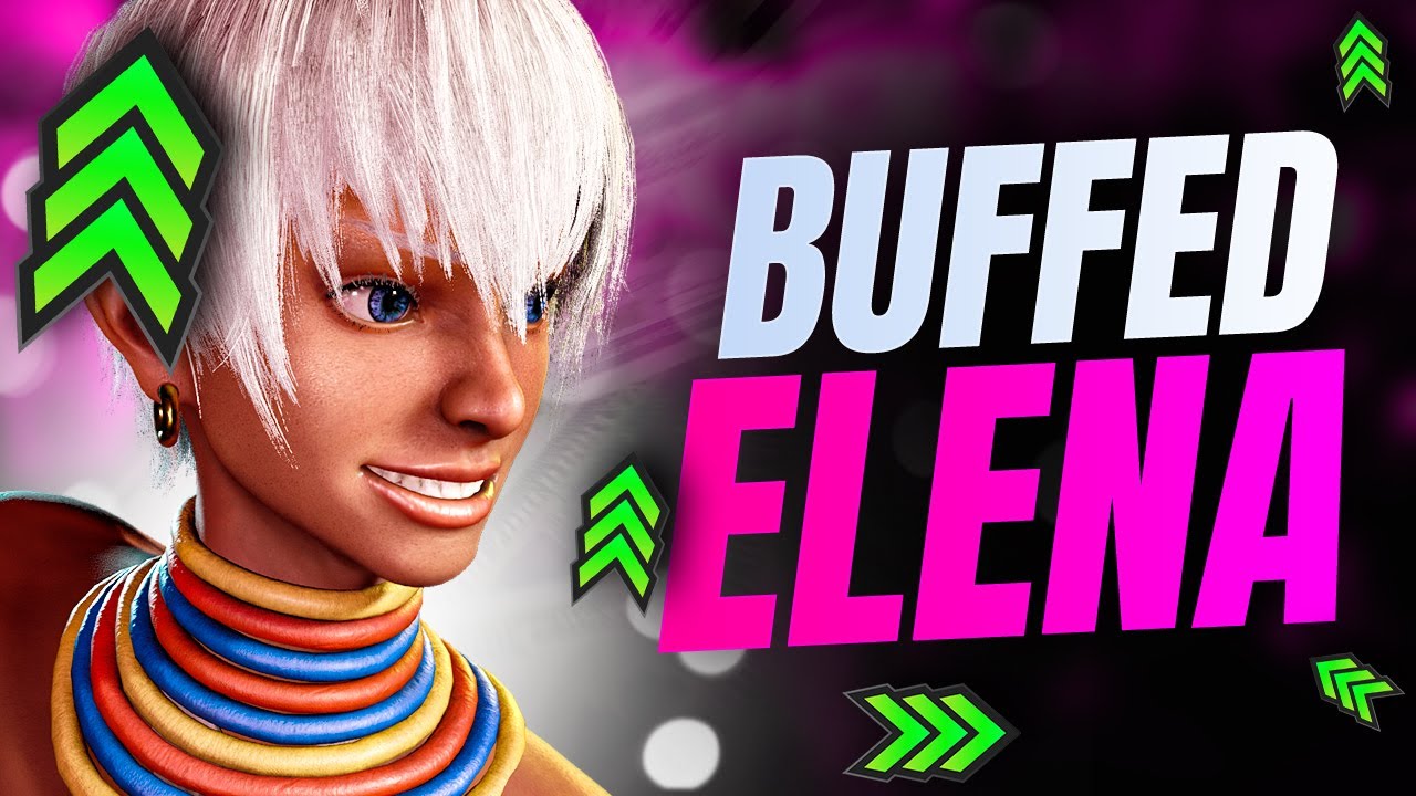 SF6 ▰ SAKO Cooking HARD With the NEW BUFFED ELENA 🌸🔥 | Street Fighter 6 High-Level Gameplay