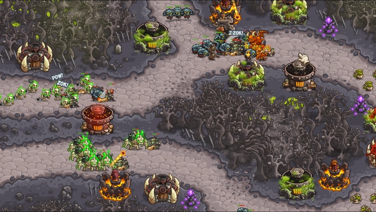 Kingdom Rush ReVengeance - Haunted Forest Campaign (Impossible)
