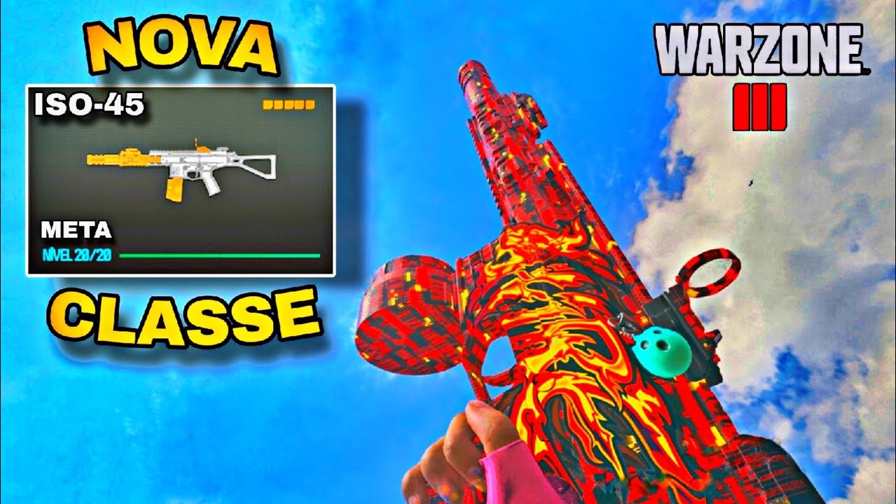 Ninguém TROCOU contra a MELHOR CLASSE de *ISO-45* do MW2 nessa SOLO!!! Warzone 3