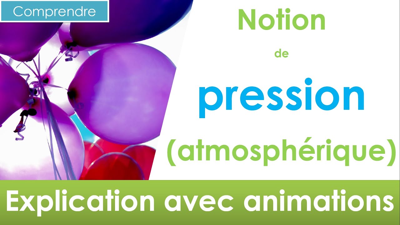 notion de pression en 3' 🚀 : mécanique collège et lycée (niveau 4ème et plus)