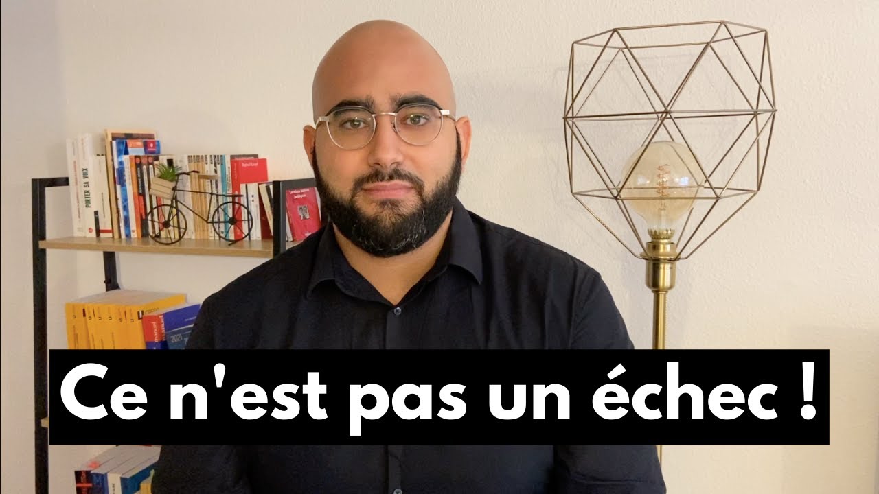 Vous n'êtes pas admissible ? Ce n'est pas un échec ! (CRFPA)