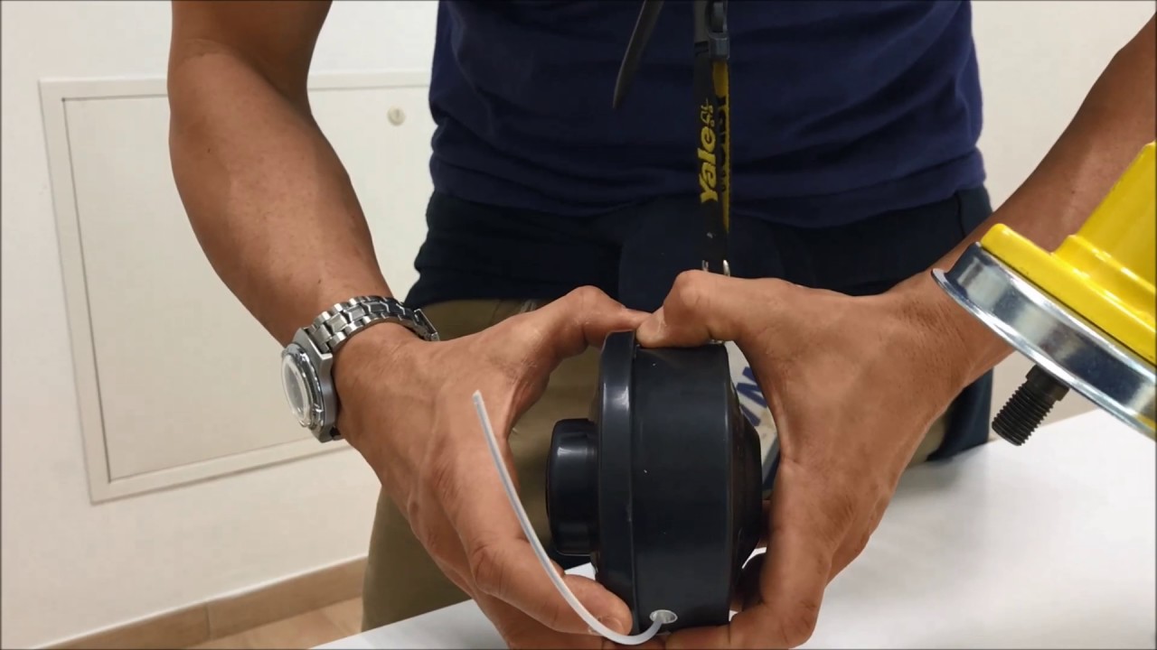 TUTORIAL SOSTITUZIONE FILO DECESPUGLIATORE - MONDOBRICO
