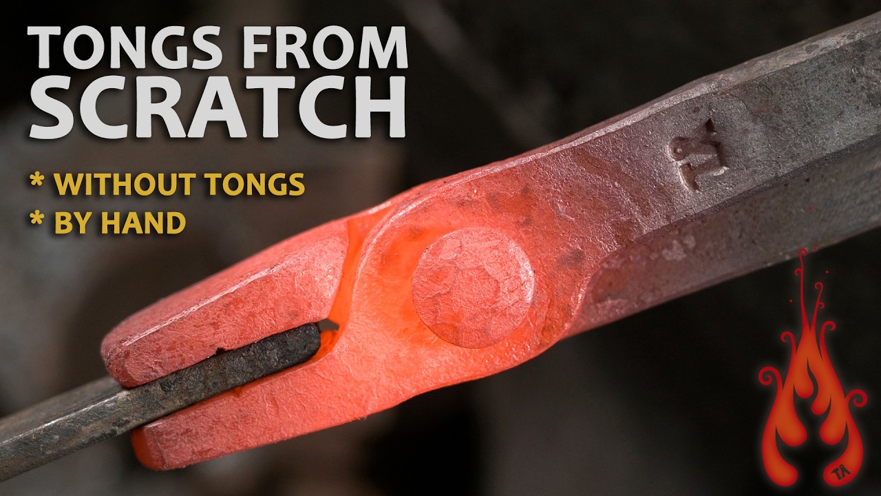 Blacksmithing - A Beginners Guide: Making Tongs Without Tongs