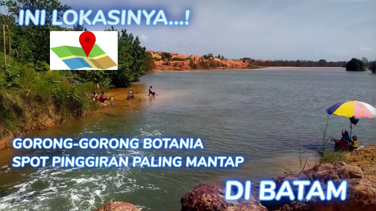 TEMPAT MANCING PINGGIRAN BATAM || SPOT MANCING IKAN LEBAM,KITANG,BARACUDA & BARAMUNDI #spotmancing