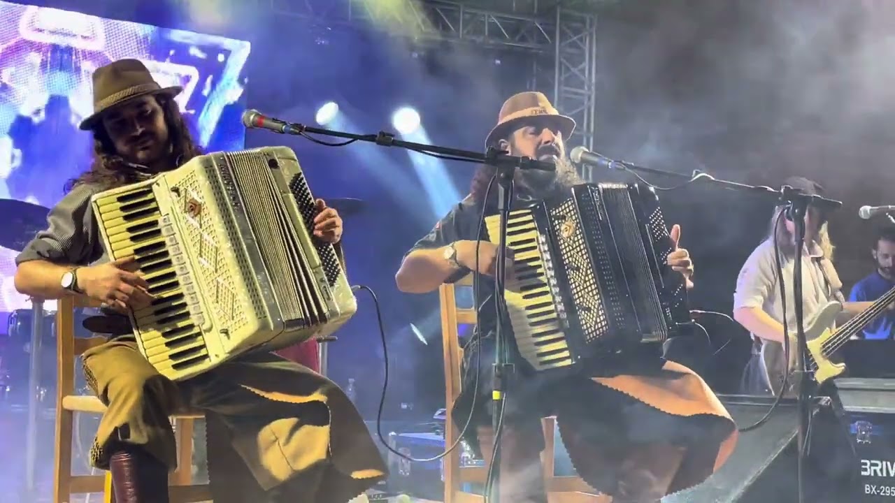 Grupo Cordiona abrindo o fandango em Santa Terezinha SC