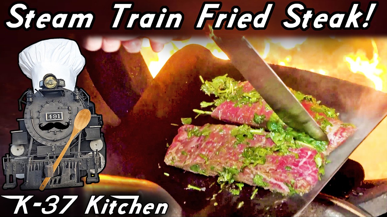 Quesadillas cooked in a train are BETTER than at home? | K-37 Kitchen