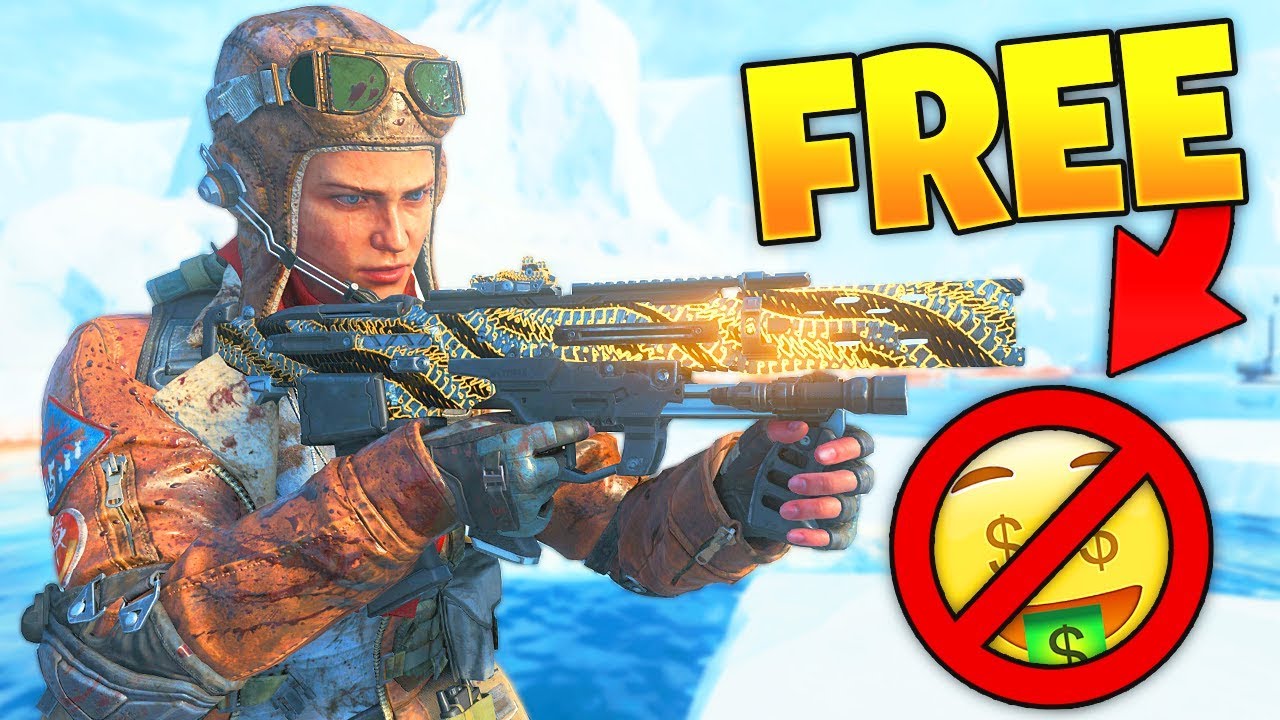 It is actually FREE...😫 (Black Ops 4 Spinal Trap Reactive CAMO)