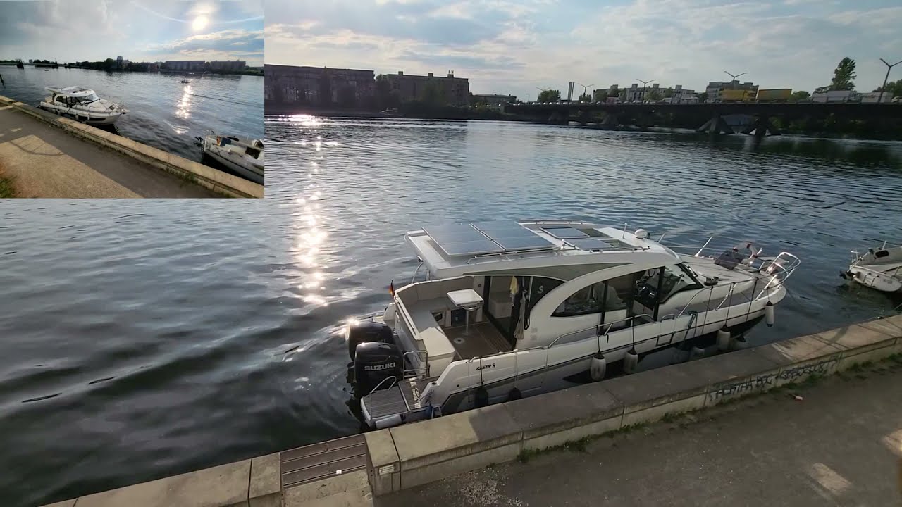 Berlin nach Rügen mit dem Boot Beneteau Antares 11 Coupe mit dem Boot an die Ostsee Usedom u. Rügen
