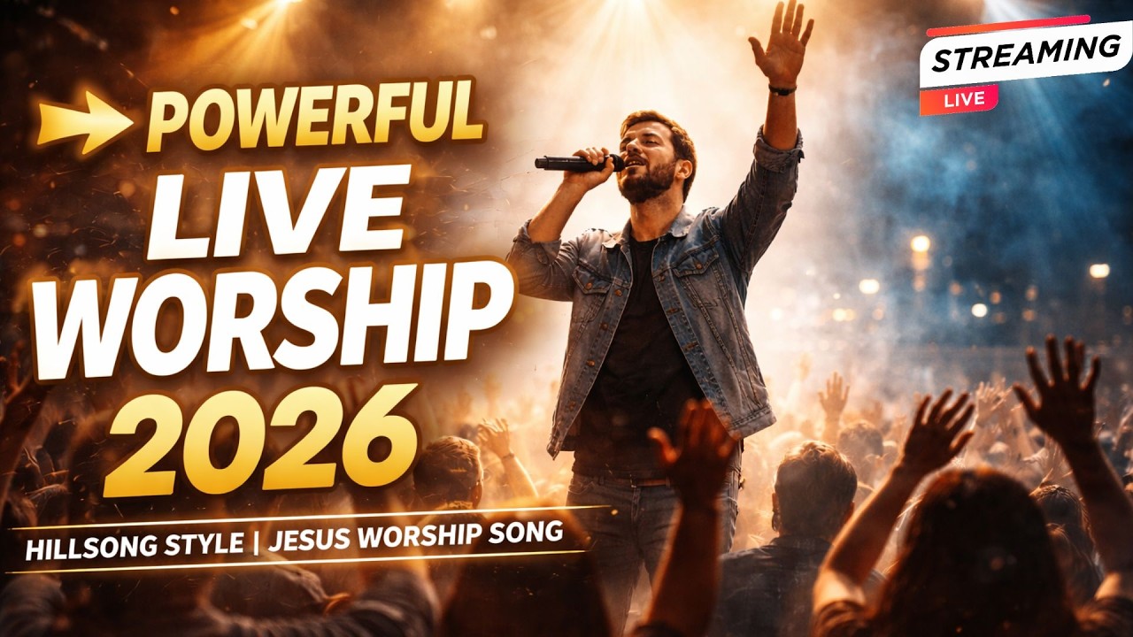 👉 Powerful Live Worship 2026 | Hillsong Style Praise & Worship | Jesus Worship Song #livemusic