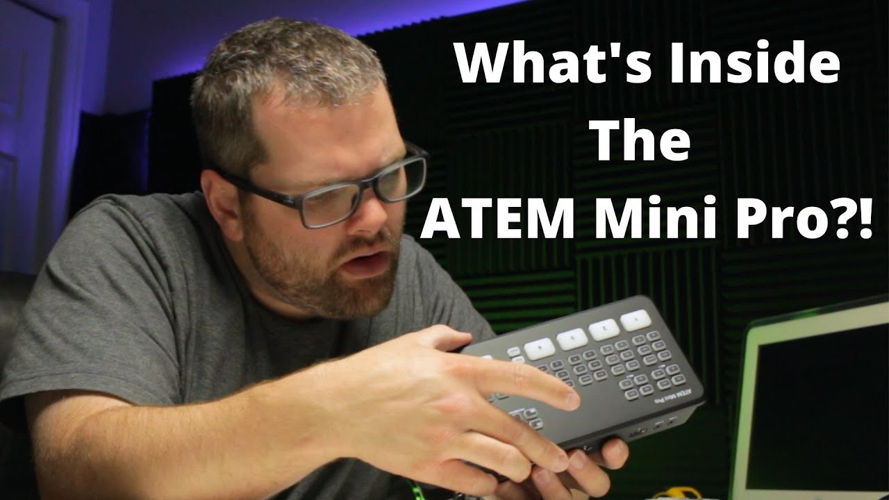 What's Inside the ATEM Mini Pro? A Quick Teardown to see Just What Blackmagic has done!