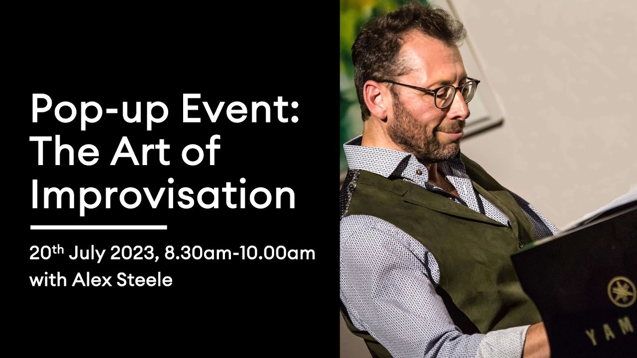 GameShift Pop-up: The art of improv with Alex Steele