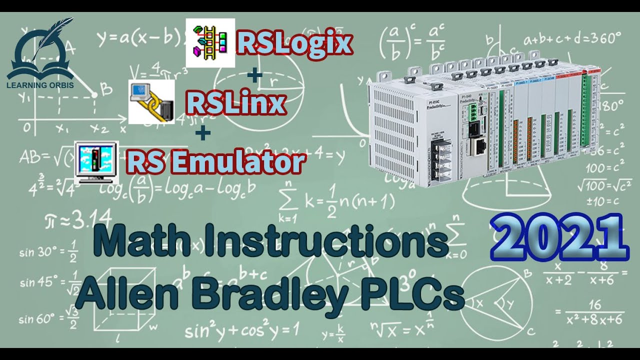 How to use Mathematical Instructions in Ladder Diagrams | Allen Bradley PLC