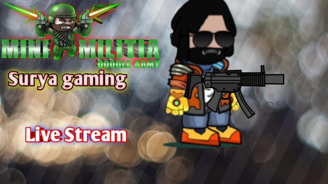 Mini Militia Game playing on live