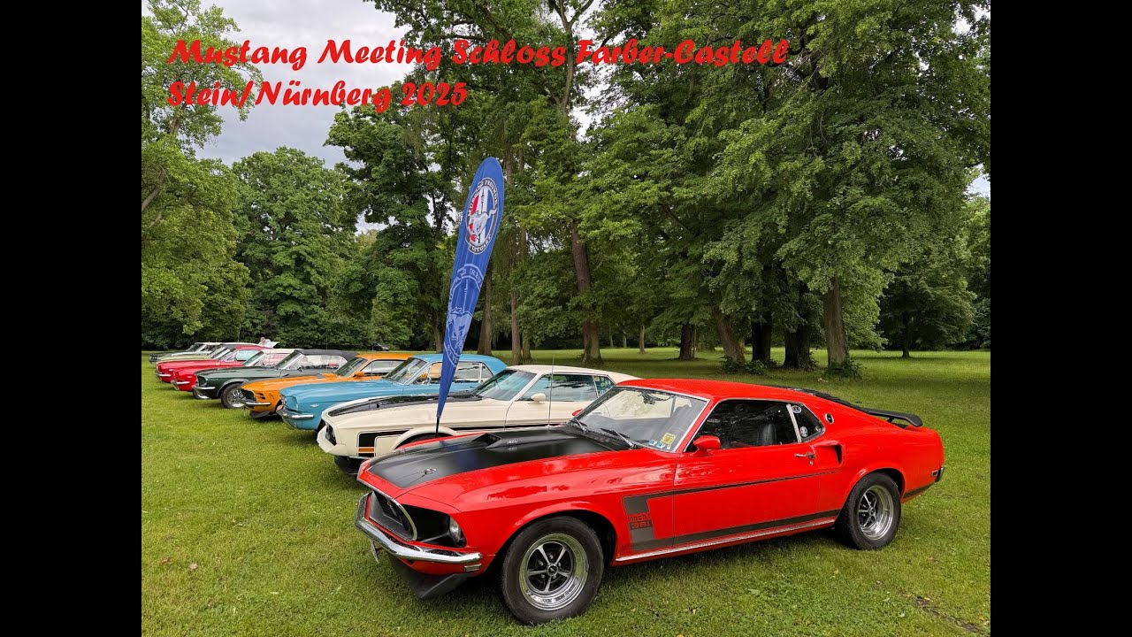Mustang Meeting Schloss Faber-Castell Stein/Nürnberg 2025