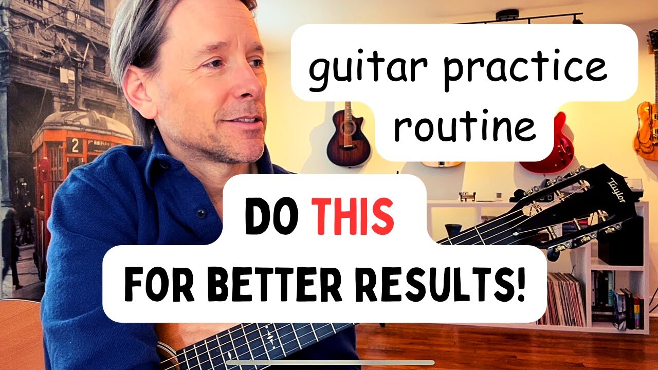 2024 guitar practice routine - do THIS for better results! 🎸