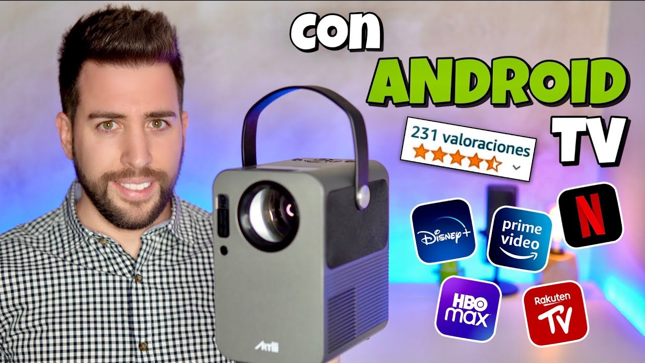 El PROYECTOR con Android TV integrado MÁS BARATO | Artlii Play
