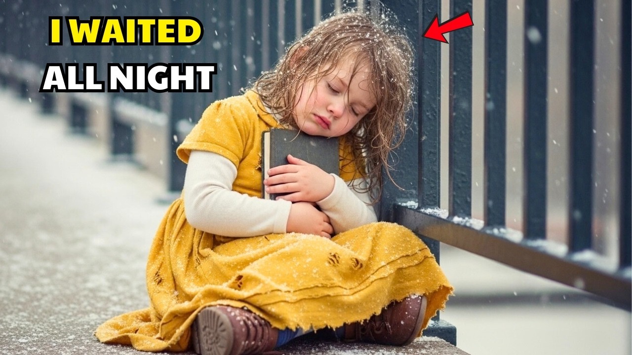 A POOR LITTLE GIRL SLEPT ON A BRIDGE, CLUTCHING A NOTEBOOK—A MILLIONAIRE WAS SHOCKED WHEN HE READ IT