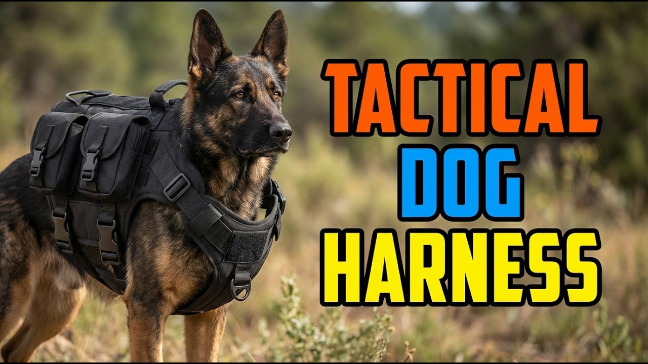 TOP 5 Best Tactical Dog Harness 2026