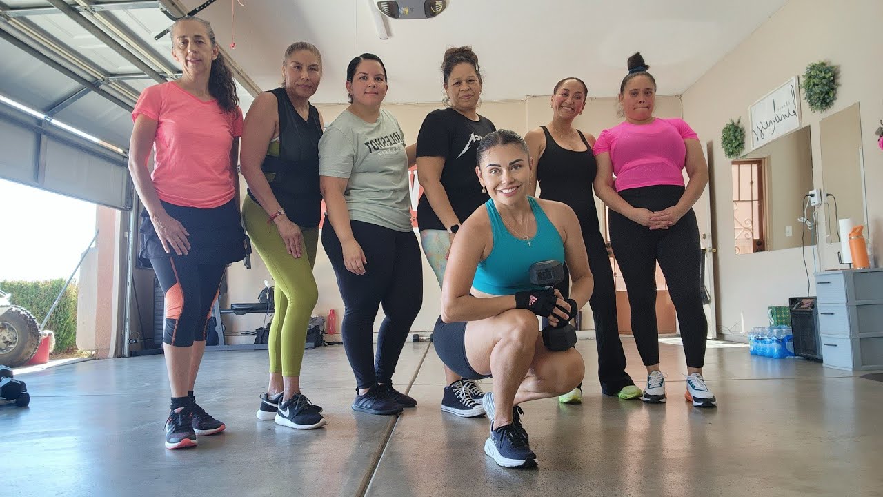 ⛔️EN VIVO I CUERPO COMPLETO SIN REPETICIÓNES (mancuernas)