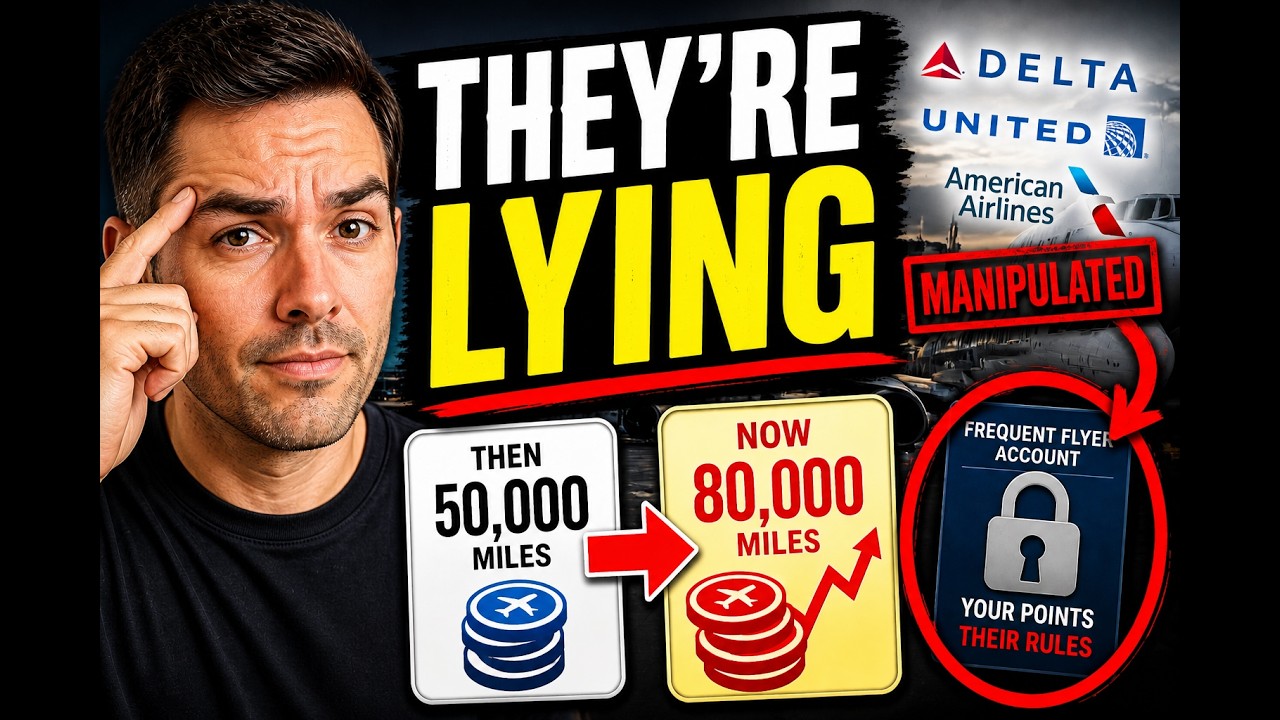 Secret Tricks Airlines Use To Manipulate Their Frequent Flyer Programs!