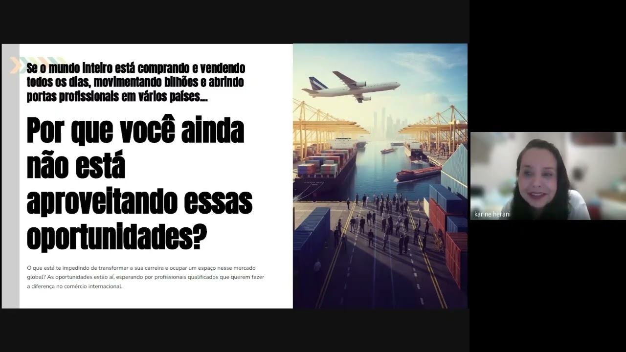 MASTERCLASS #1- Conheça as profissões do Comércio Exterior