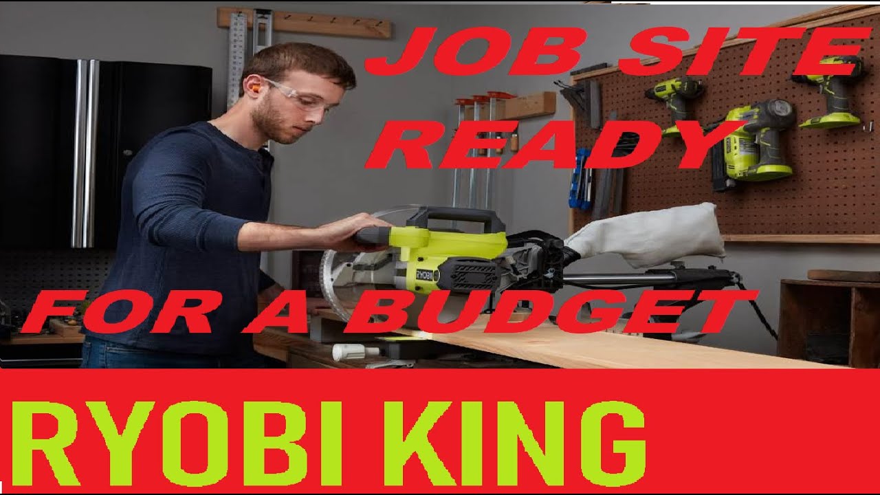 Ryobi 10in Sliding Miter Saw
