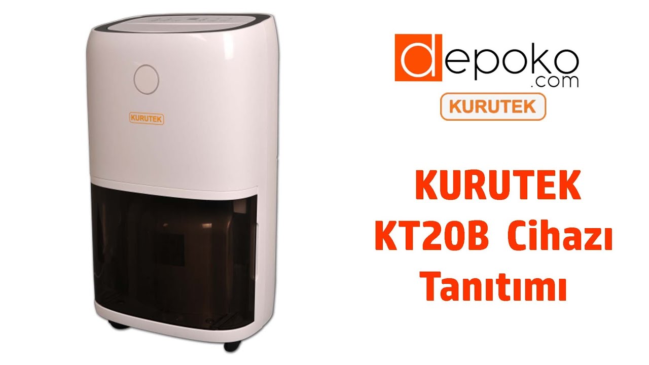 Nem Alma Cihazı Ev Tipi Kurutek KT20B Cihazı Tanıtımı