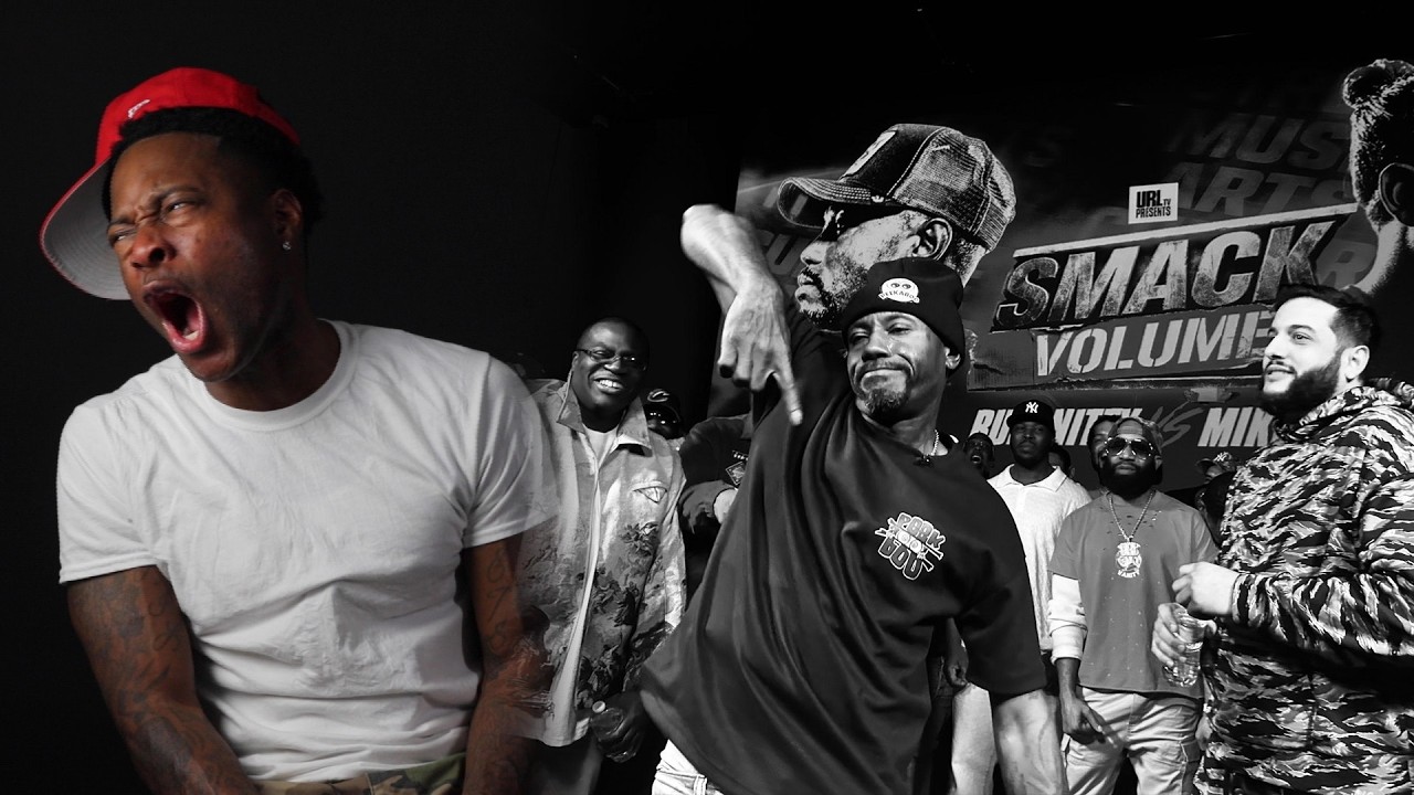 Бой Рам Нитти против Майка Пи был чертовски страшным фильмом! 😳😱 SMACK/URLTV #Volume12 Безумная р...