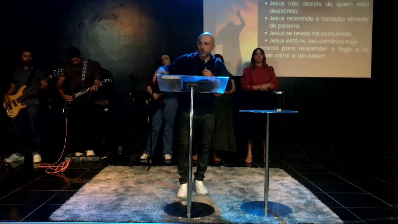 ENCONTRANDO JESUS NO CAMINHO DA DESISTÊNCIA- PR. NEY ARAÚJO 