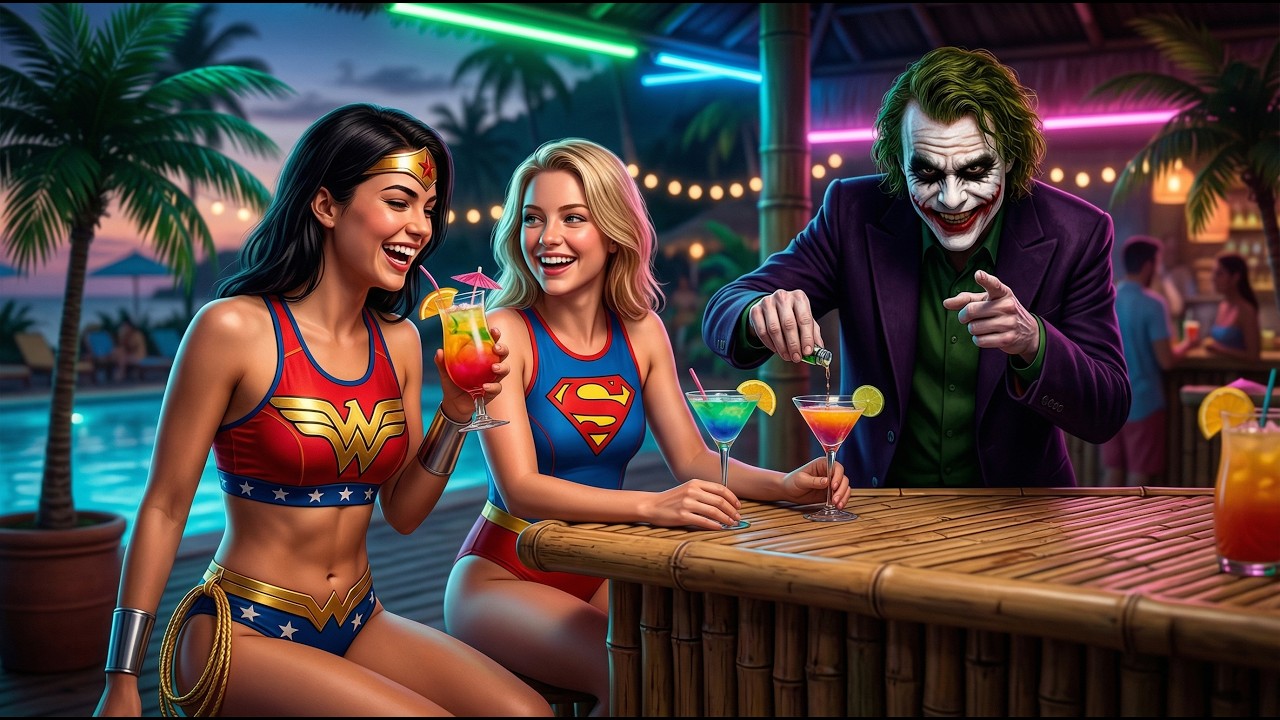 Secret Alliance: A Bitter Dramatic Battle in Hawaii Spider-Man vs Joker’s Deadly Underwater Ice Trap