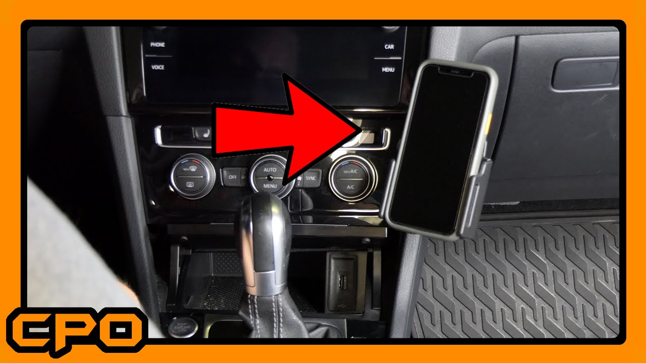 ProClip Install 2019 VW Golf R - iPhone Mount